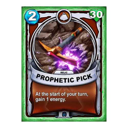 Earth Relic - Prophetic Pick