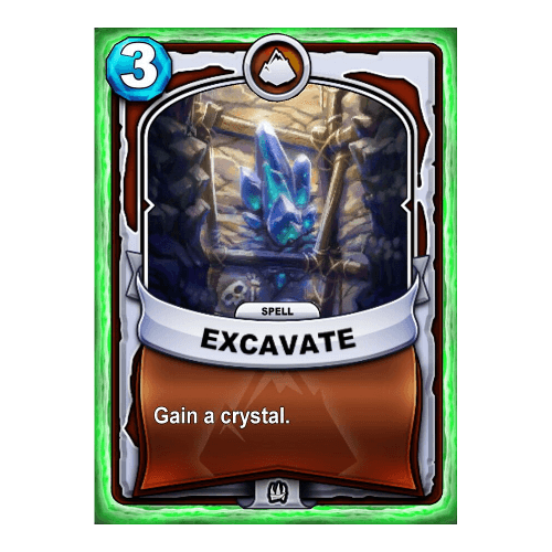 Earth Spell - Excavate