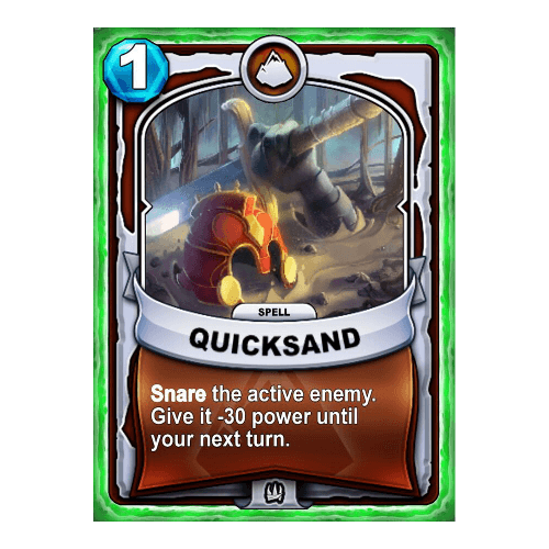 Earth Spell - Quicksand