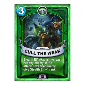 Life Spell – Cull the Weak Life Spell - Cull the Weak