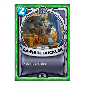 Non-Elemental Gear - Rawhide Buckler