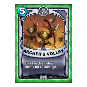 Non-Elemental Spell – Archer’s Volley Non-Elemental Spell - Archer's Volley