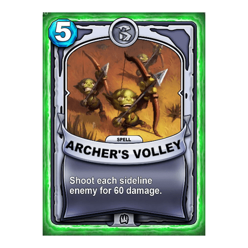 Skylanders Battlecast - Archer's Volley