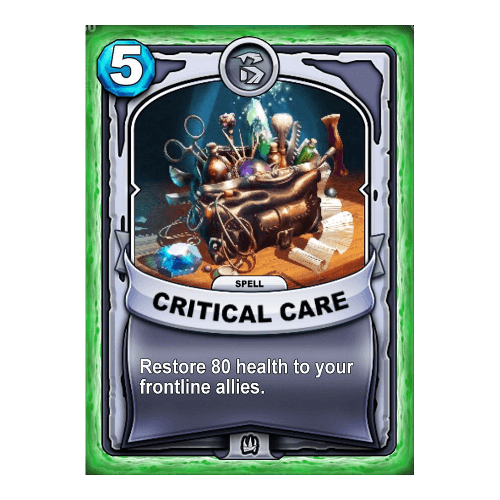 Non-Elemental Spell - Critical Care