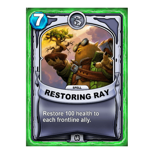 Non-Elemental Spell - Restoring Ray