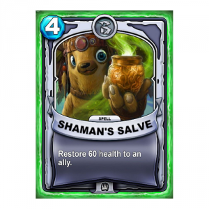 Non-Elemental Spell - Shaman's Salve