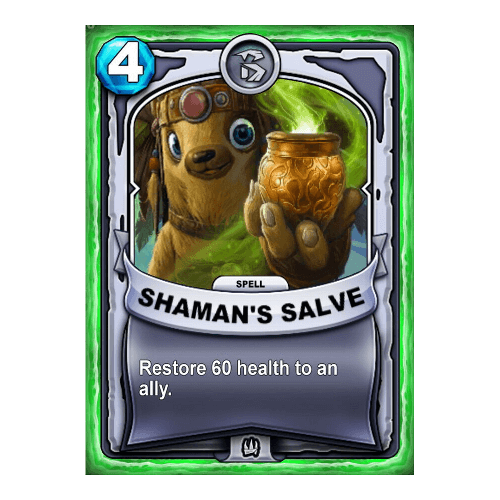 Skylanders Battlecast - Shaman's Salve