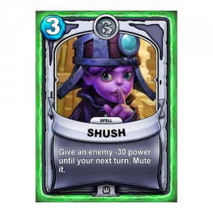 Non-Elemental Spell - Shush