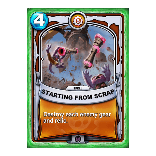 Tech Spell - Starting from Scrap