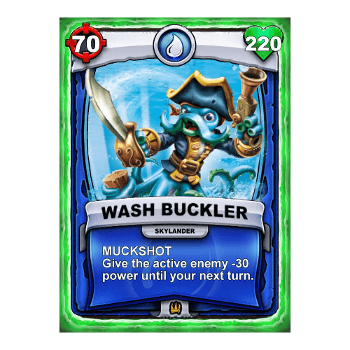 Skylanders Battlecast - Wash Buckler