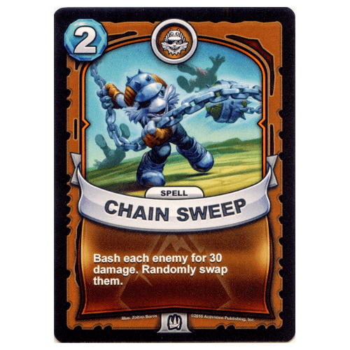 Earth Spell - Chain Sweep