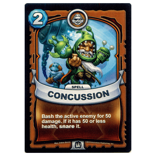 Skylanders Battlecast - Concussion