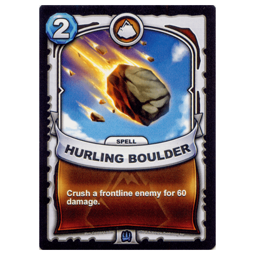 Earth Spell - Hurling Boulder