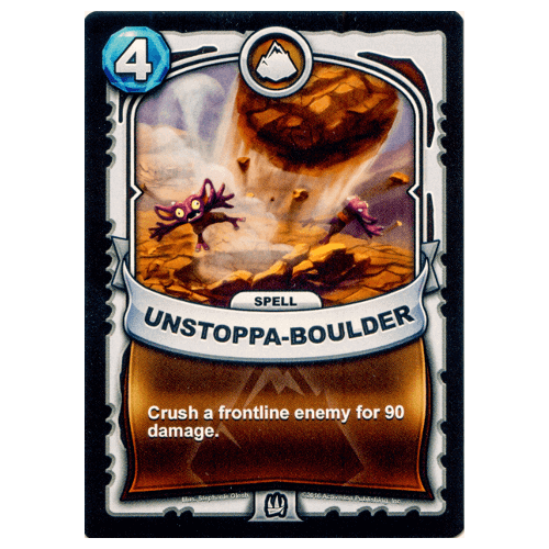 Skylanders Battlecast - Unstoppa-Boulder