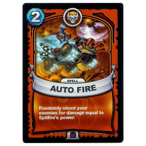 Fire Spell - Auto Fire