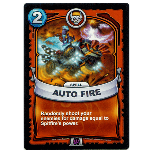 Skylanders Battlecast - Auto Fire