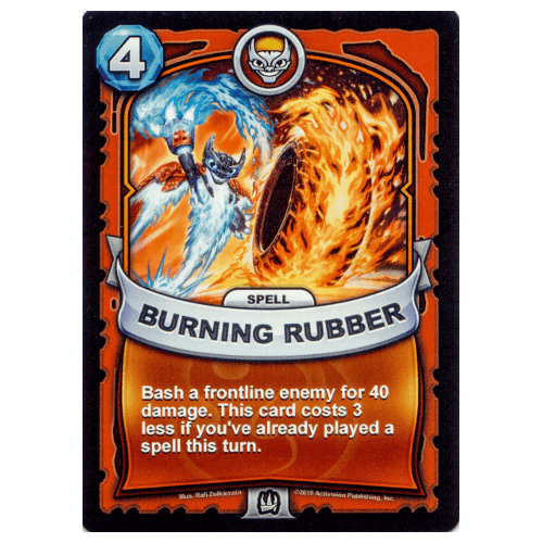 Fire Spell - Burning Rubber