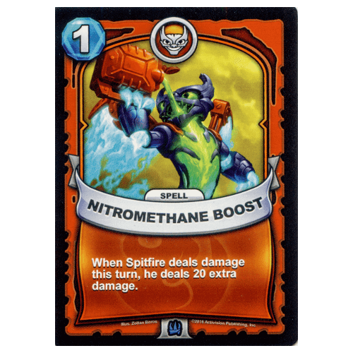 Skylanders Battlecast - Nitromethane Boost