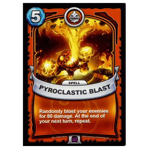 Fire Spell - Pyroclastic Blast