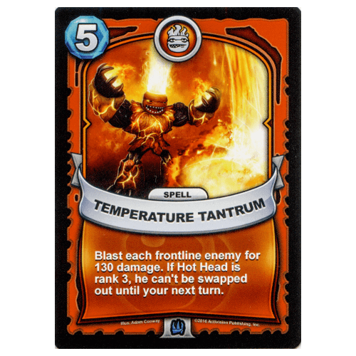 Skylanders Battlecast - Temperature Tantrum