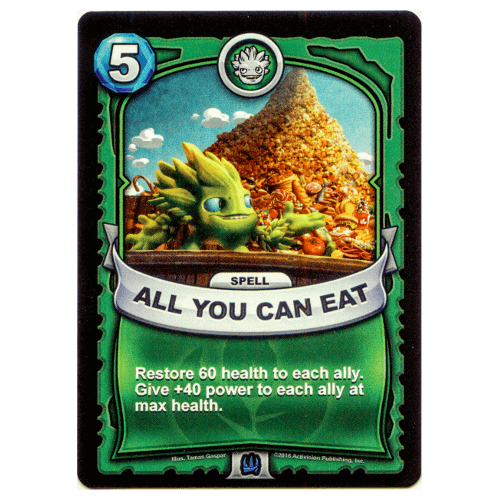 Skylanders Battlecast - All You Can Eat