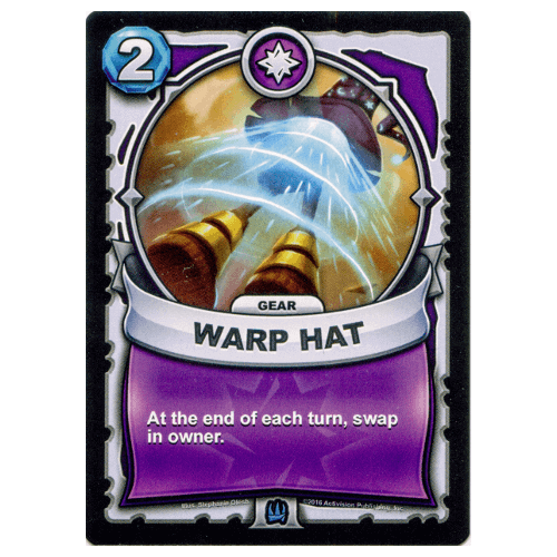 Skylanders Battlecast - Warp Hat