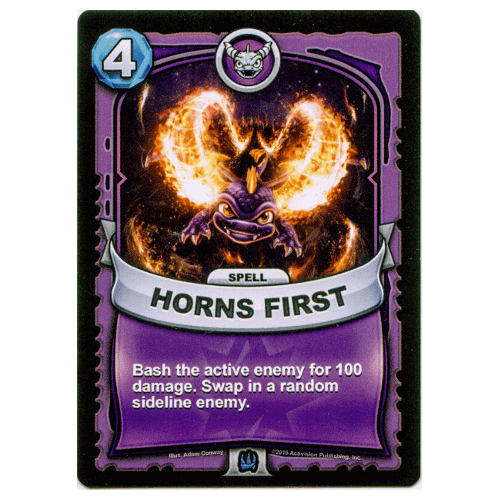 Skylanders Battlecast - Horns First