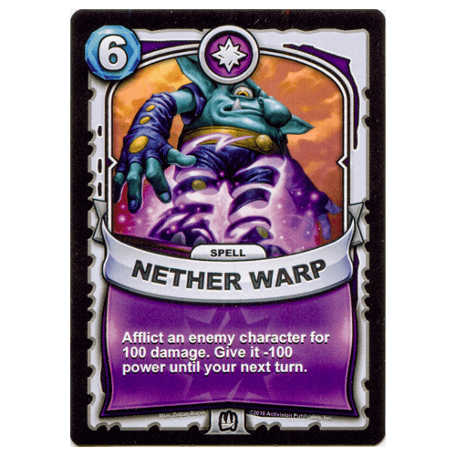 Skylanders Battlecast - Nether Warp