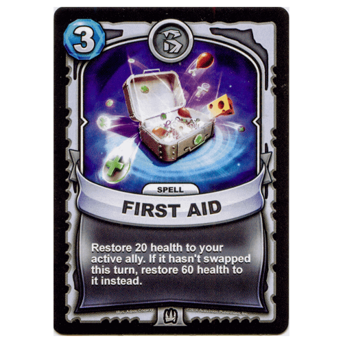 Skylanders Battlecast - First Aid