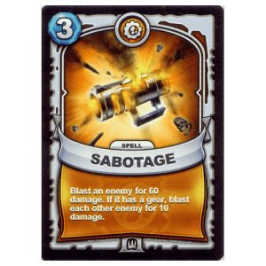 Tech Spell – Sabotage Tech Spell - Sabotage