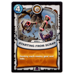 Tech Spell – Starting From Scrap Tech Spell - Starting From Scrap