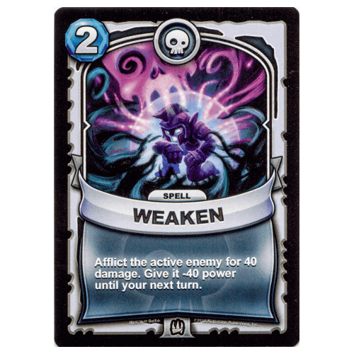 Skylanders Battlecast - Weaken