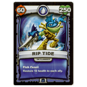 Water Skylander – Rip Tide Non-Elemental Spell - Wallop
