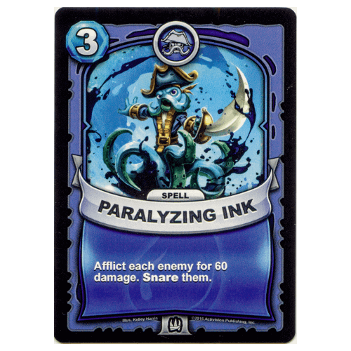 Skylanders Battlecast - Paralyzing Ink