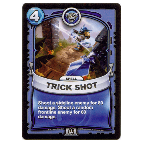 Skylanders Battlecast - Trick Shot