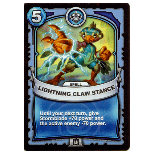 Skylanders Battlecast - Lightning Claw Stance