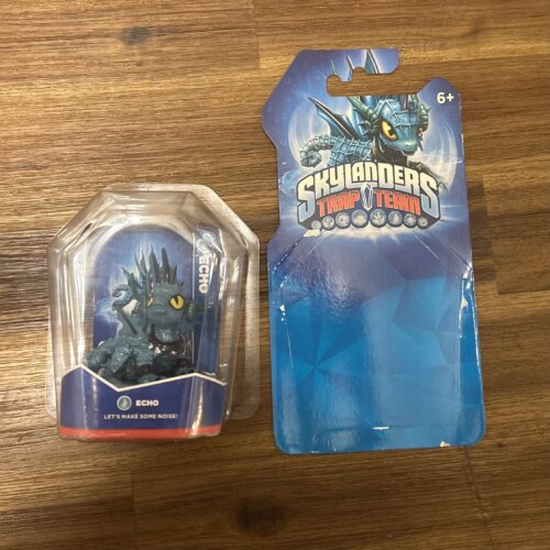 Echo figure from Skylanders Trap Team in a Damaged Box